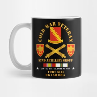 Cold War Vet - 52nd Artillery Group - Fort Sill, OK w COLD SVC Mug